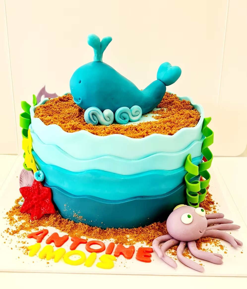 Gâteau "UNDER THE SEA"